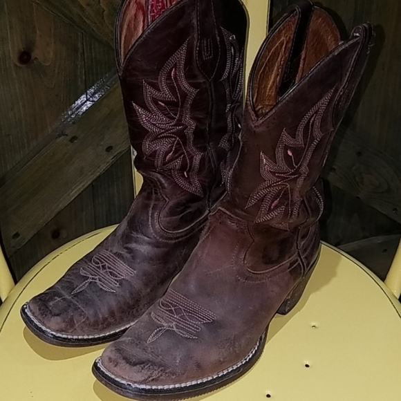 Vintage Shoes - CABALLO DORADO COWBOY WESTERN BOOTS BOTAS COWGIRL RODEO COUNTRY THUNDER